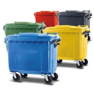 Contenedor de basura 660 litros